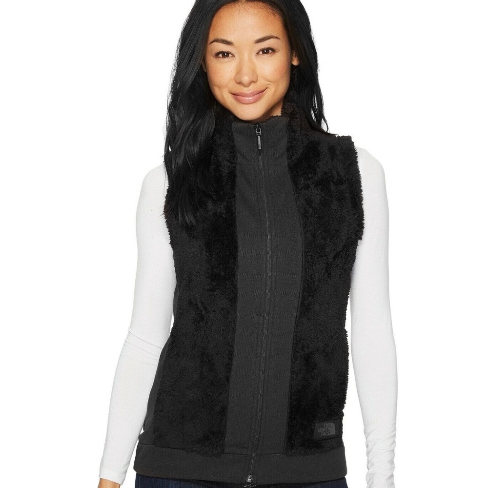 The North Face Furry Fleece Vest Black
